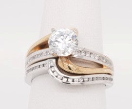 LDS 14KTT W/Y BYPASS SEMI WITH BAND