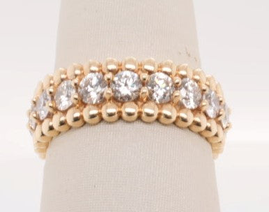 LADIES 14KY DIAMOND BAND 2.00CTW