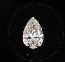 1.01CT PEAR SI1/J GIA CERT 3325551334