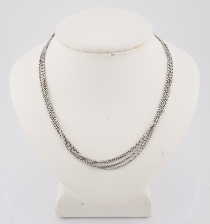 ESTATE DAVID YURMAN SILVER MULTI CHAIN