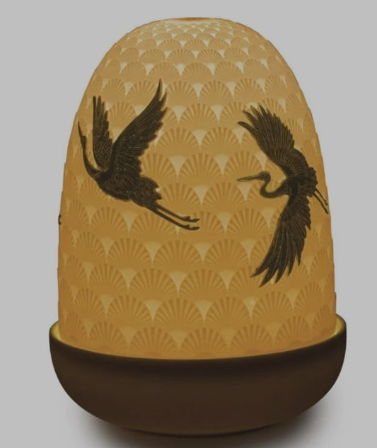 Llardo Cranes Dome Table Lamp