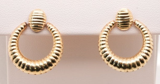 LADIES 14KY FASHION EARRINGS