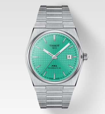 PRX/GR/A/STEEL/GREEN DIAL