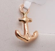 14K YG ANCHOR CHARM