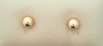 14KY 5MM BALL STUDS