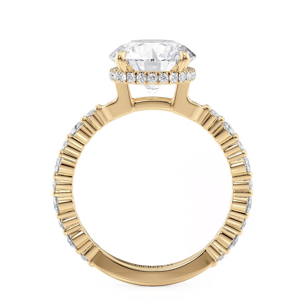 MICHAEL M 18KY SEMI MOUNT 0.45ctw R815-3