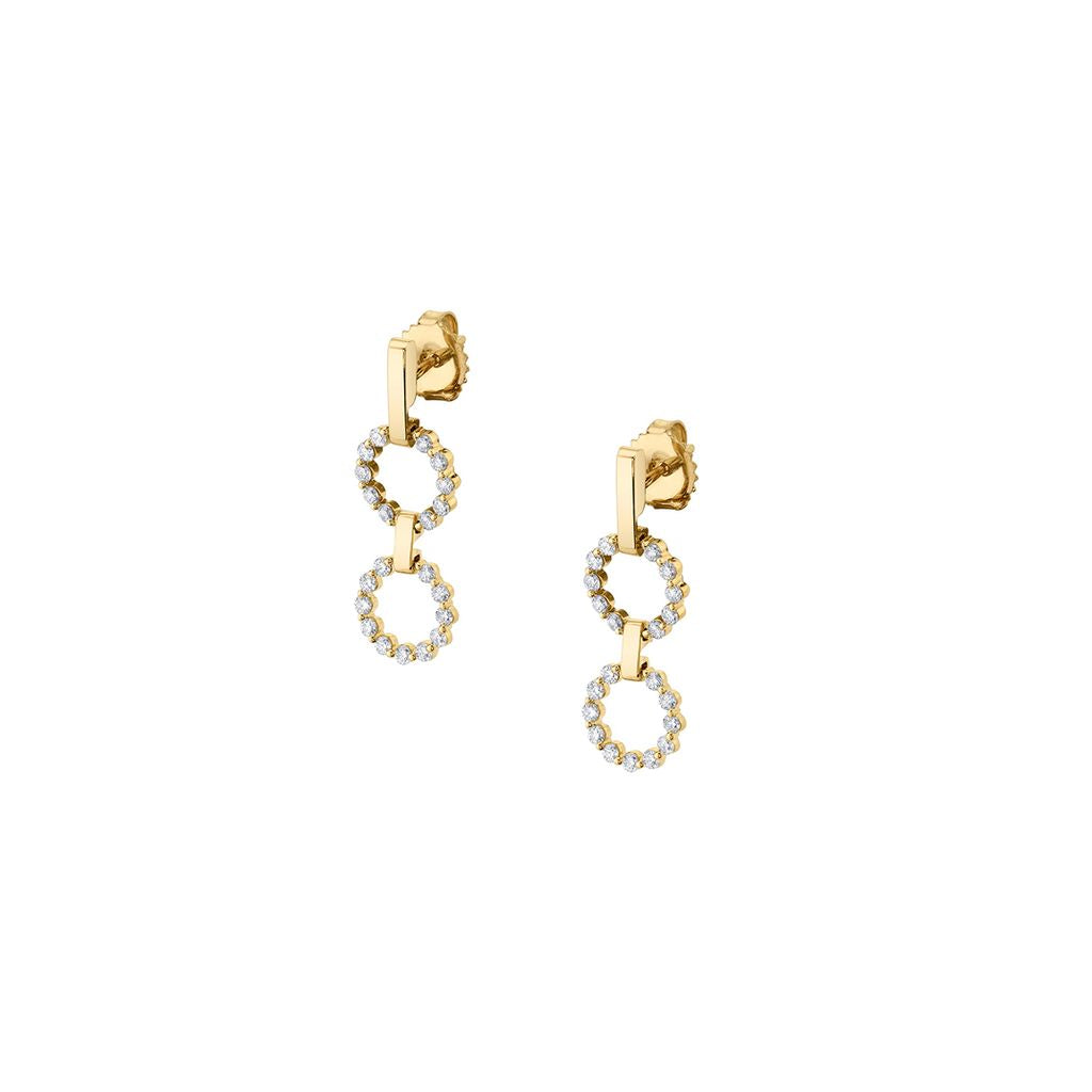 MICHAEL M 14KY FASHION EARRINGS 0.64CTW