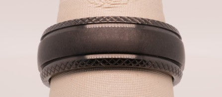 STEEL REVOLT BLACK ZIRCONIUM 8MM SIZE 9