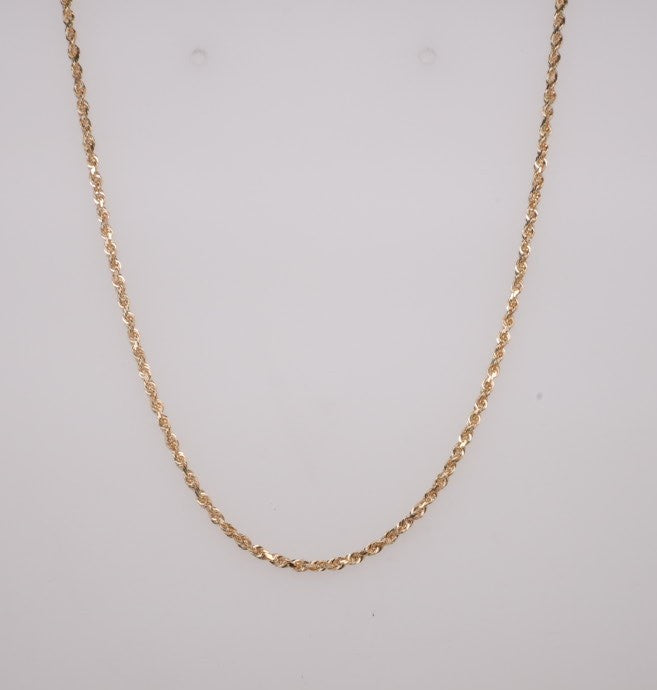 14KY 18" 0.75MM BOX CHAIN