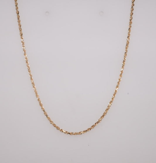 14KY 18" 0.75MM BOX CHAIN
