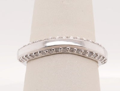 LDS 14KW CURVED WEDDING BAND