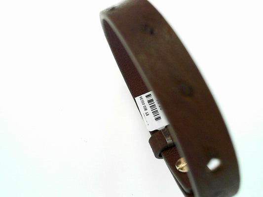 OSTRICH BRACELET DARK BROWN