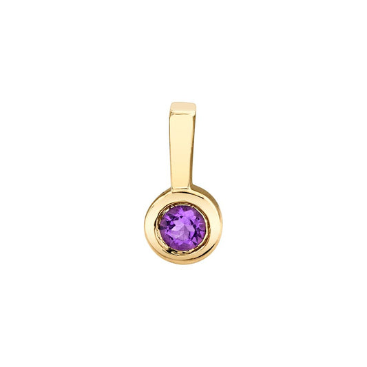 14KY FASHION PENDANT AMYTHEST