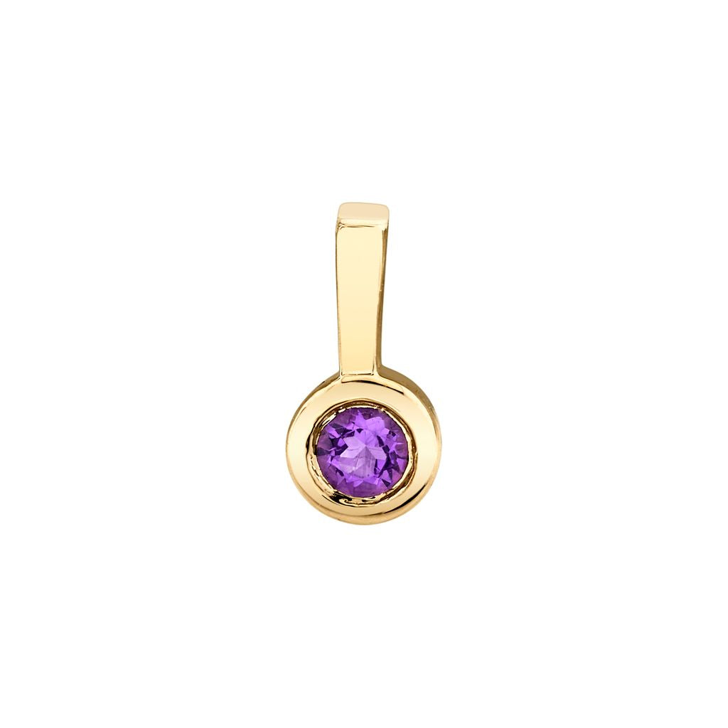 14KY FASHION PENDANT AMYTHEST