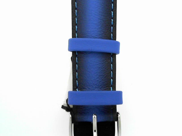 TISSOT BLUE LEATHER STRAP LUGS 20MM