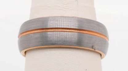 STEEL REVOLT TUNGSTEN CARBIDE 8MM SIZE 9.5