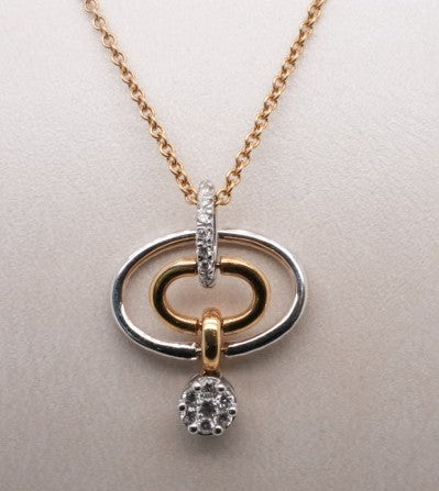18TT .27 CTW GH, SI1 DIAMOND PENDANT