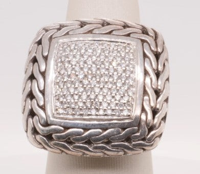 ESTATE JOHN HARDY DAIMOND RING
