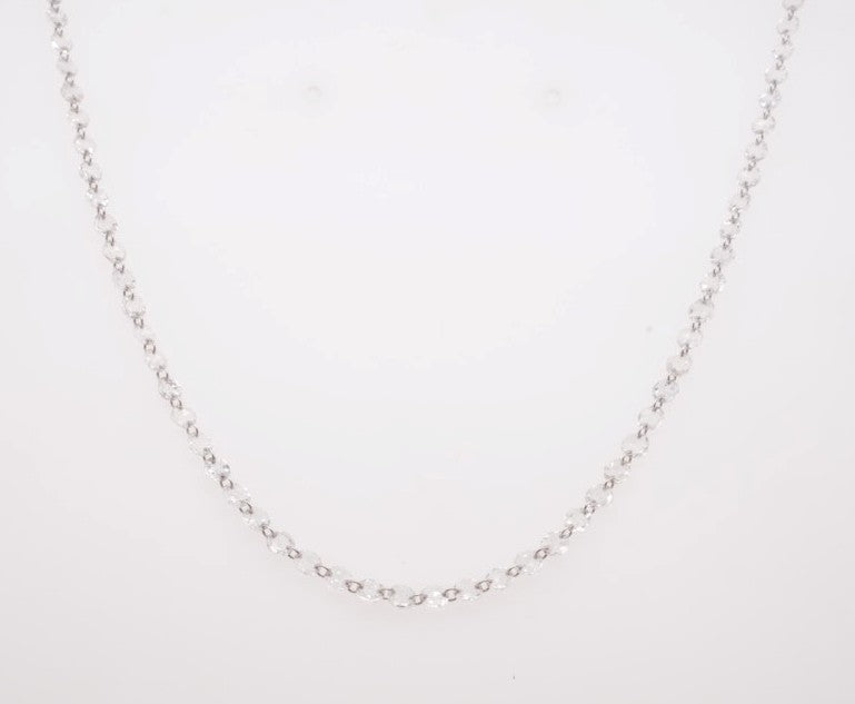 18K WG RUBY 2.59CTW AND DIAMOND 1.01CTW NECKLACE