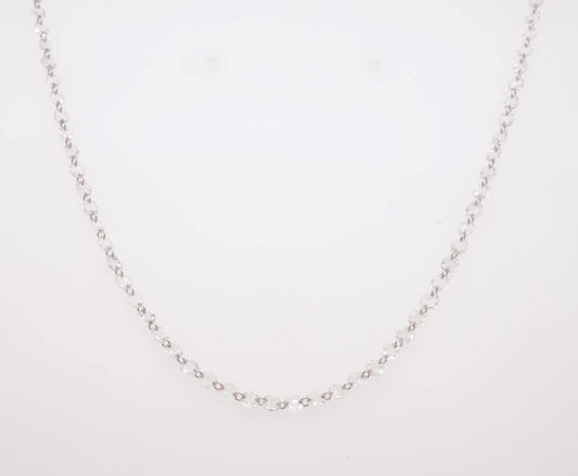 18K WG RUBY 2.59CTW AND DIAMOND 1.01CTW NECKLACE