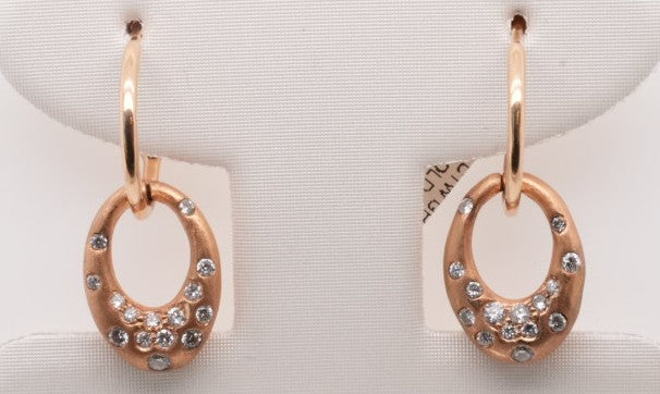 14KR .38 CTW GH, SI2-3 GOLD EARRINGS