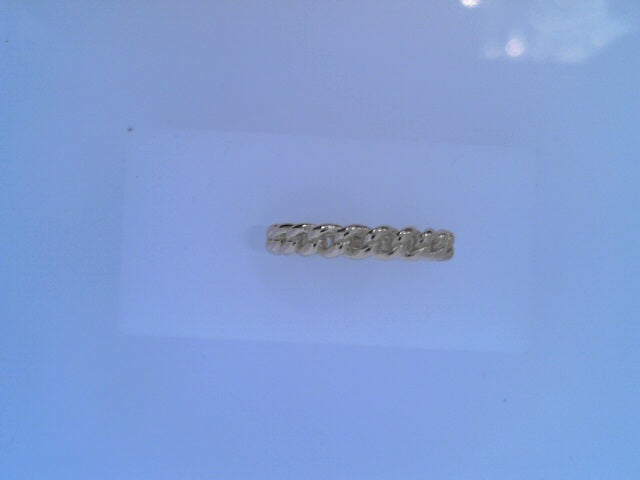 14K YG SIZE 7 CURB LINK RING