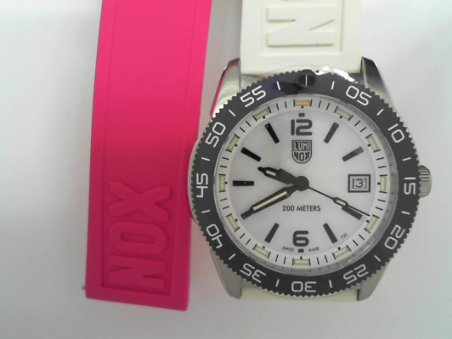 PACIFIC DIVER MOP DIAL WHITE/PINK STRAP