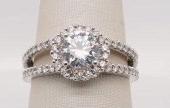 14K WG .75 CTW GHI, SI DIAMOND SEMI-1