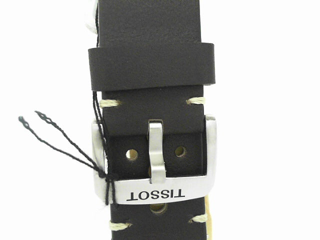 TISSOT BROWN LEATHER STRAP LUGS 22MM