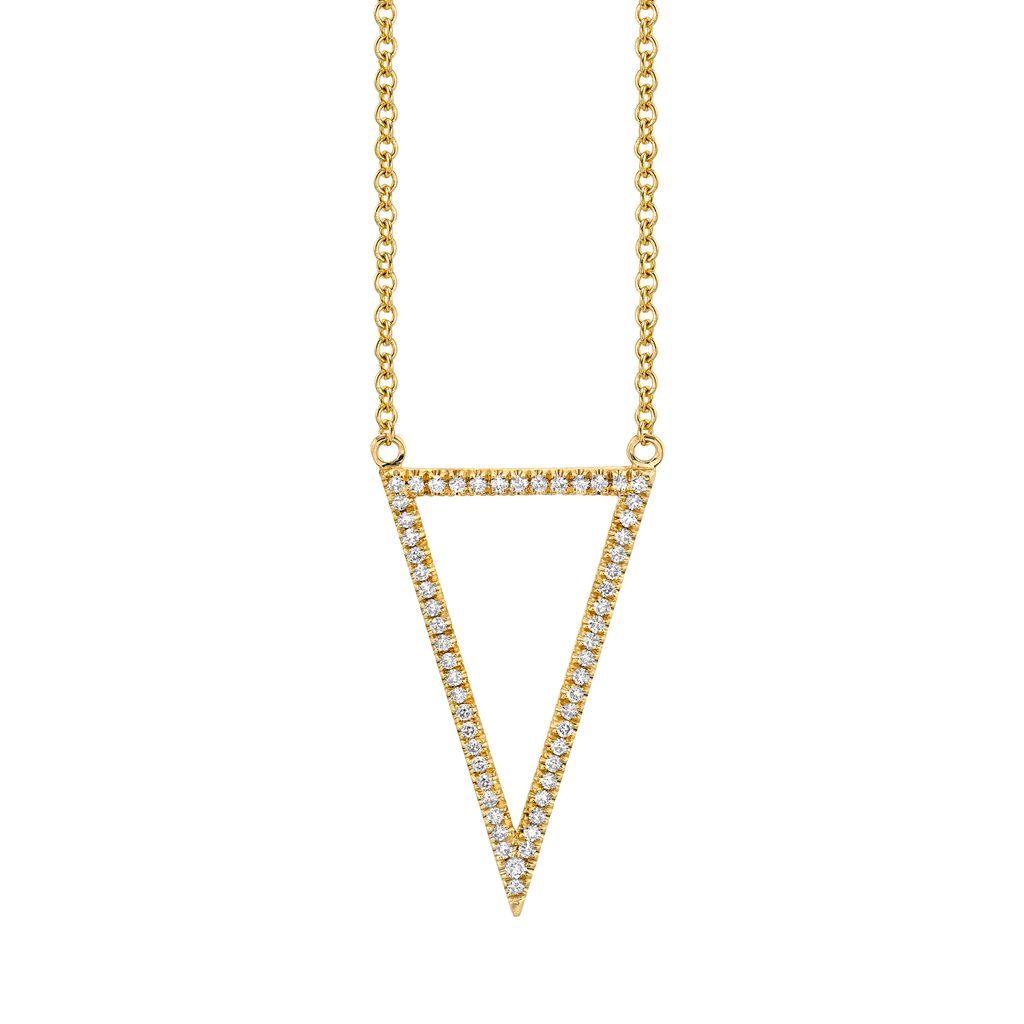 MICHAEL M 14KY TRIANGLE 0.25CTW
