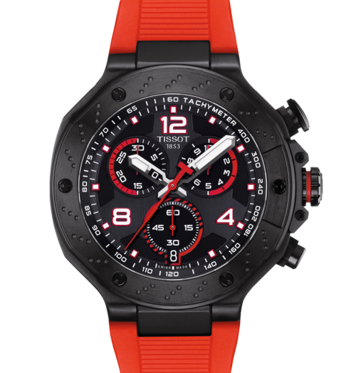 TISSOT TRACE MOTOGP23 SS BK PVD SILC CHR