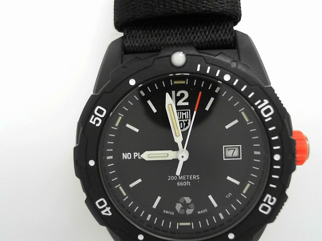 TIME DATE 42MM 20ATM HARDENED MINERAL CRYSTAL TIDE