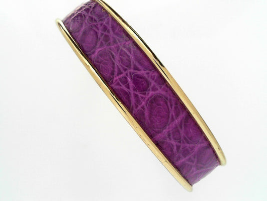 MEDIUM CUFF BRACELET - ALLIGATOR