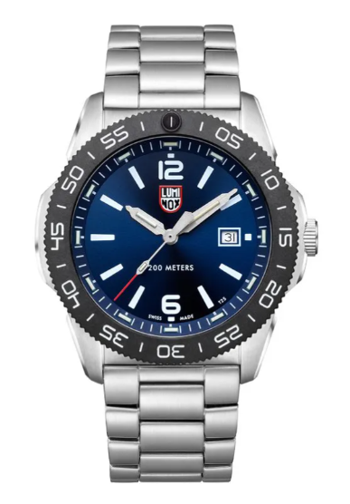 LUMINOX 3120 SERIES PACIFIC DIVER BLUE DIAL SS BRACELET