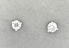 14KW APX 0.75CTW ROUND STUDS