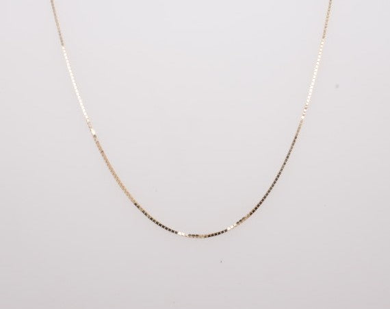14KY 16" 0.60MM BOX CHAIN