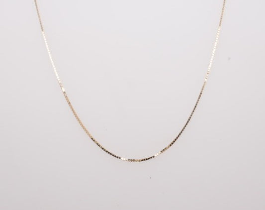 14KY 16" 0.60MM BOX CHAIN