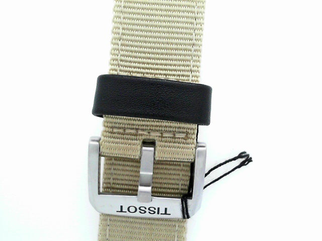 TISSOT BEIGE FABRIC STRAP LUGS 22MM