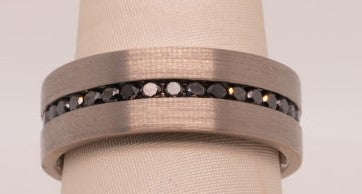 MICHAEL M GTS TITANIUM BAND 1.14CTW MB109
