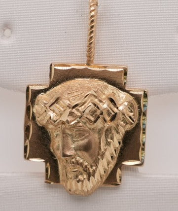 14KYG JESUS CHARM
