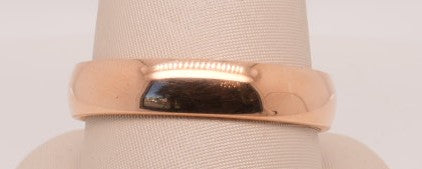 ND 14KR 5MM HIGH POLISH DOMED BAND