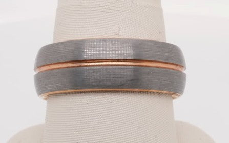 STEEL REVOLT TUNGSTEN CARBIDE 8MM SIZE 10.5