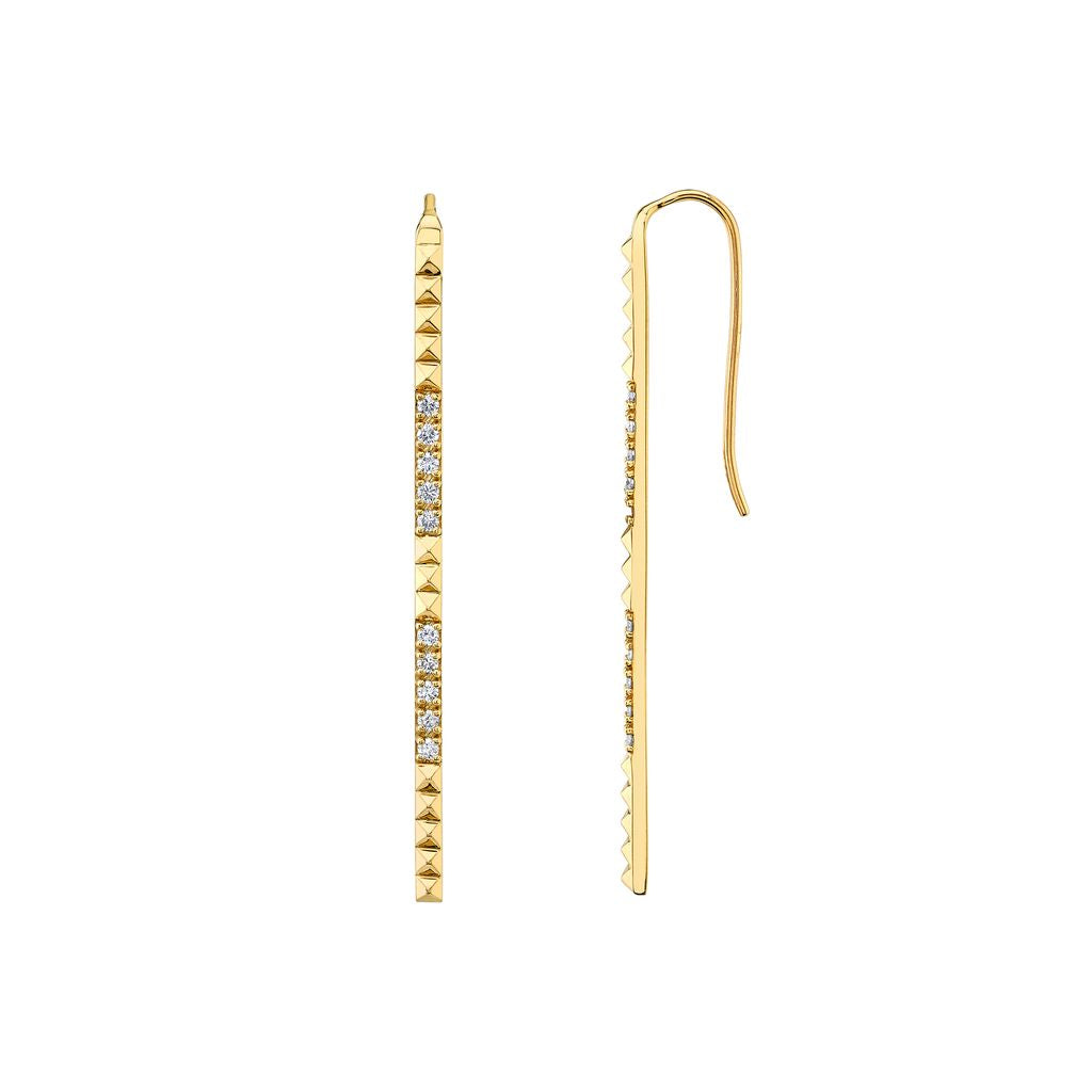 MICHAEL M 14KY FASHION EARRINGS 0.40CTW