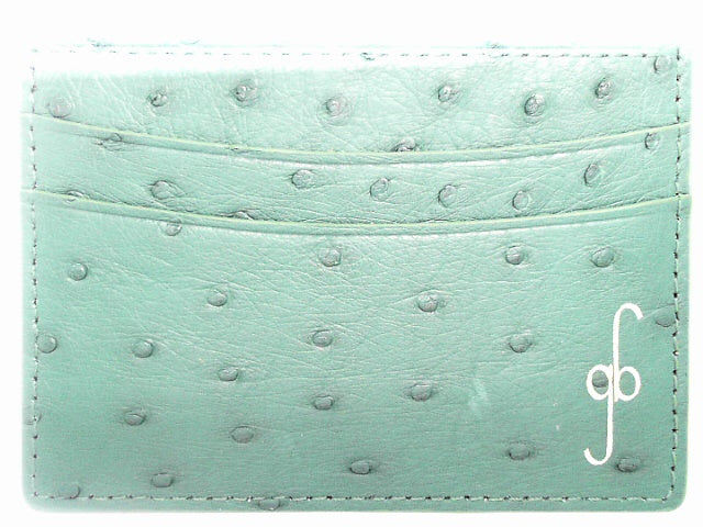 CARD CASE- OSTRICH
