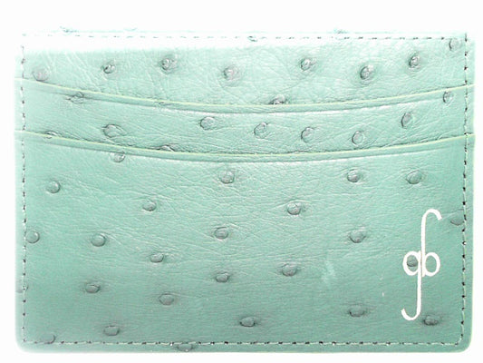 CARD CASE- OSTRICH