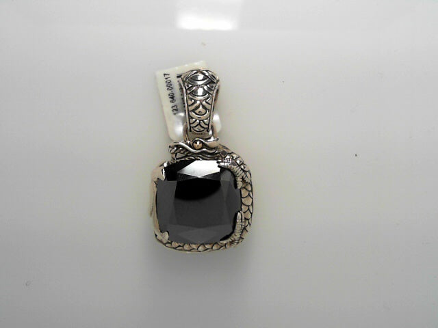 LADIES JOHN HARDY HEMATITE PENDANT SS