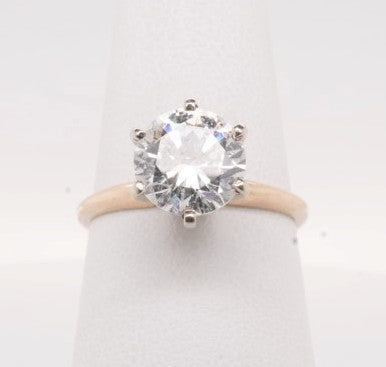 14K YG SOLITAIRE ROUND- 1.75