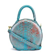 ROUND PURSE - PYTHON MIRMAID