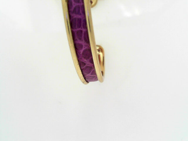 SMALL CUFF BRACELET - ALLIGATOR