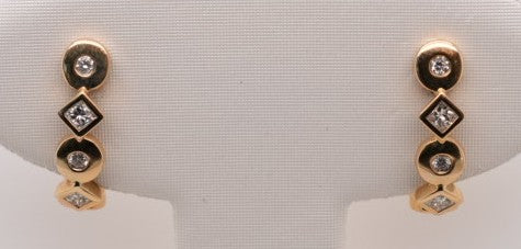 MICHAEL M 14KY FASHION EARRINGS 0.35CTW